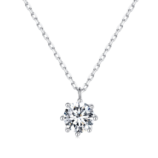 Sparkling Moissanite Necklace