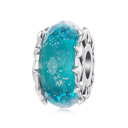 Star-Shaped Glass Beads Charm