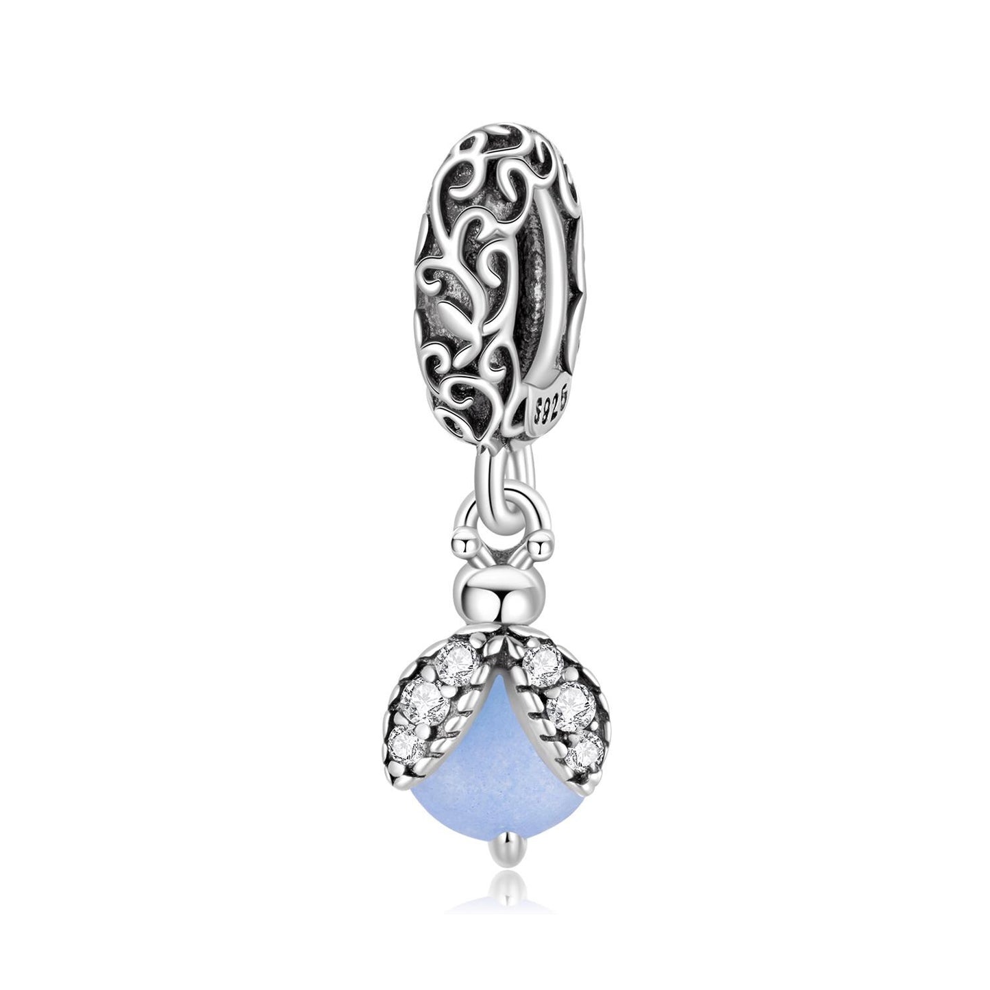 Luminous Firefly Pendant Charm