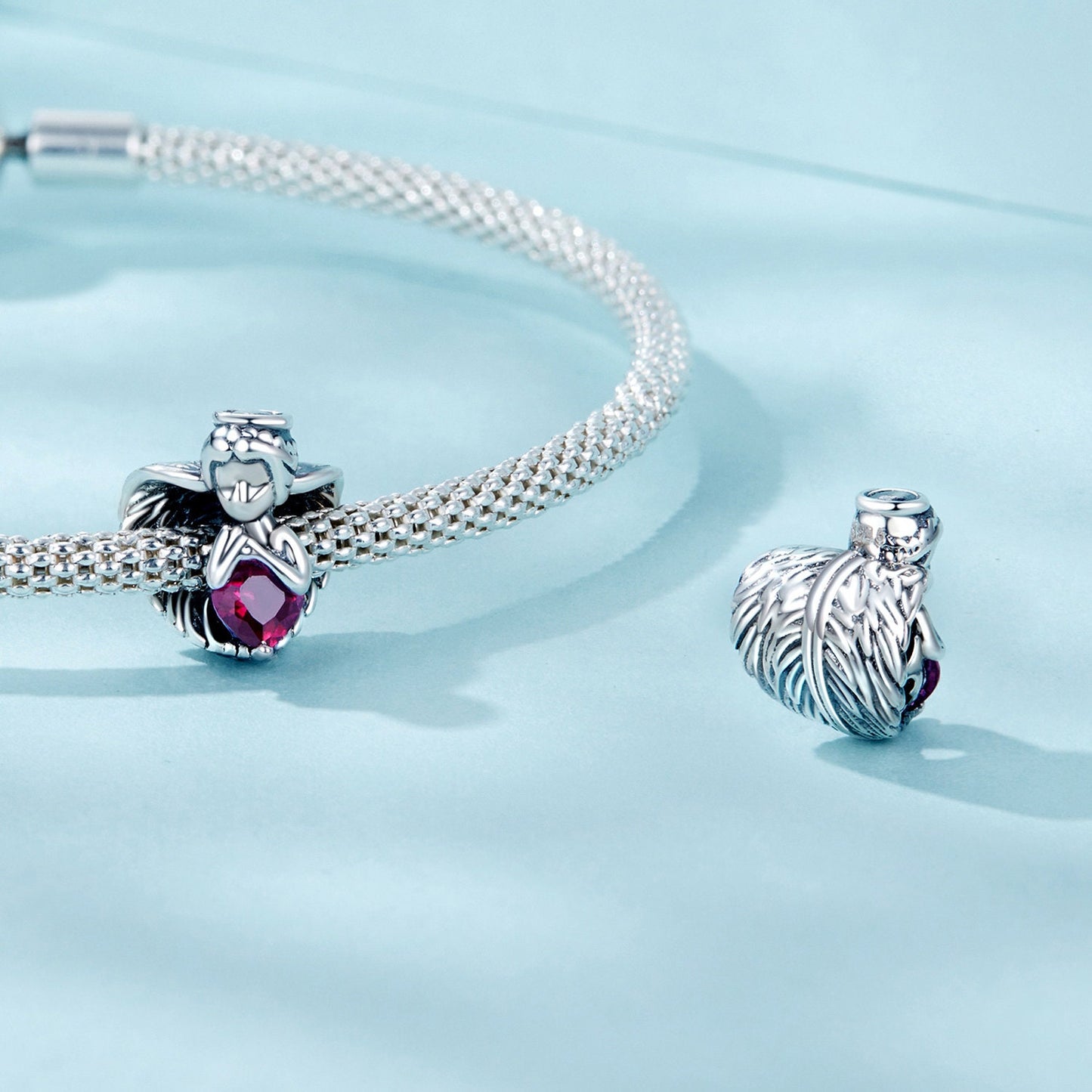 Heart Angle Charm