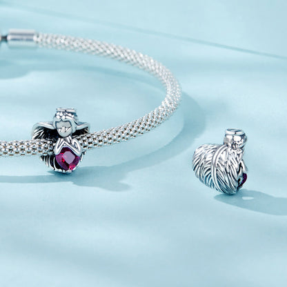 Heart Angle Charm