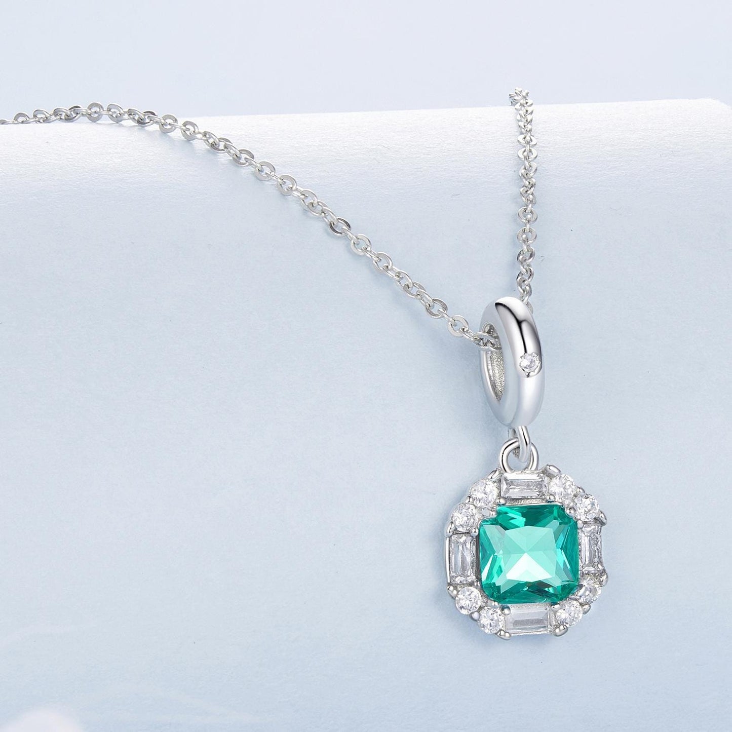 Mysterious Green Light Pendant Charm