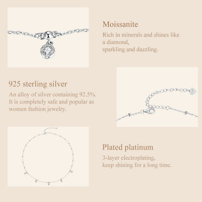 Starry Sky Moissanite Necklace