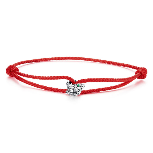Mystical Serpent Cord Bracelet