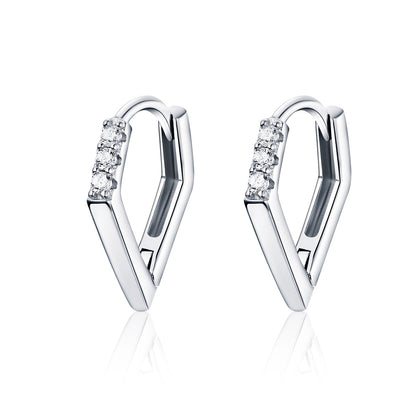 Irregular Geometric Ear Clips Earrings