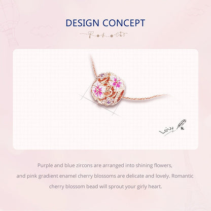 Cherry Blossom Bead Charm