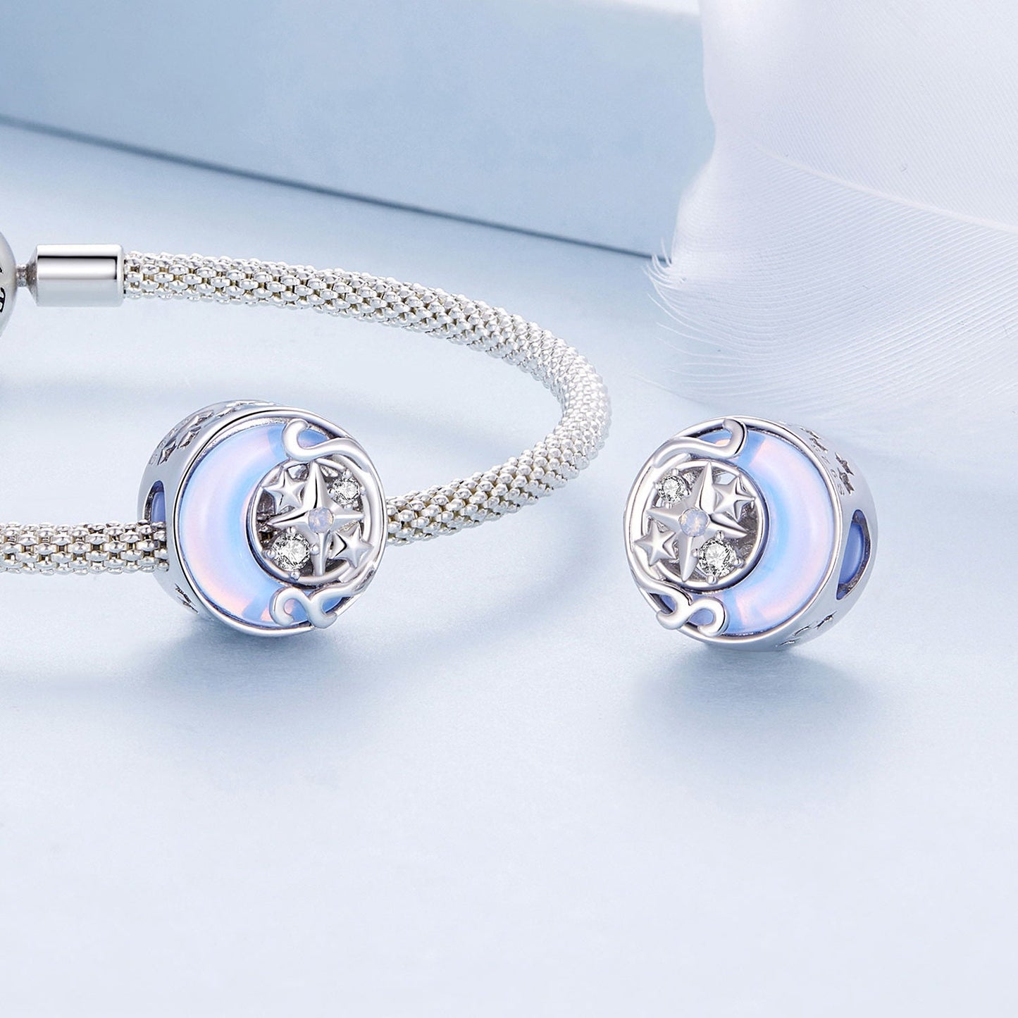 Moon Starburst Charm