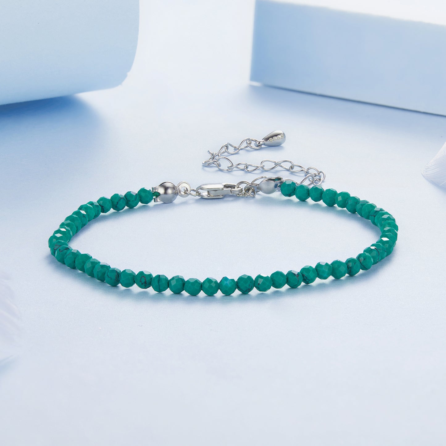 Synthetic Turquoise Bracelet
