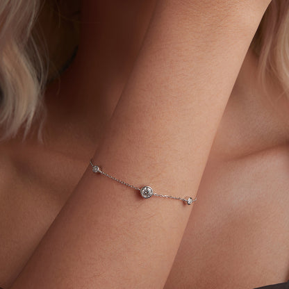 Constellation Moissanite Bracelet