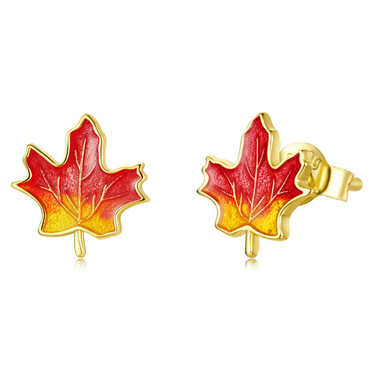 Autumn Maple Earrings