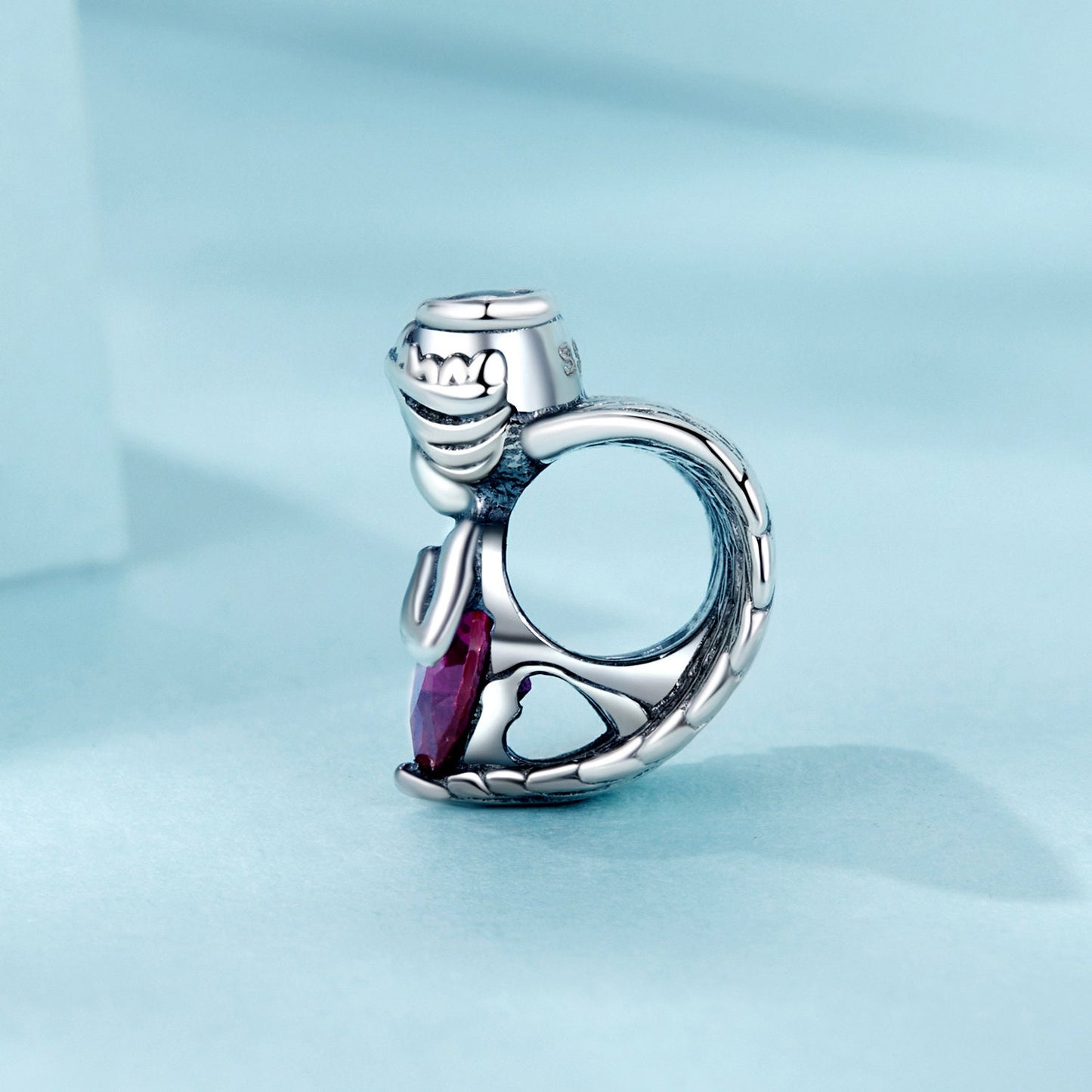 Heart Angle Charm