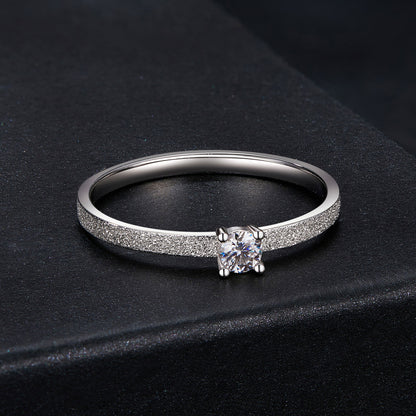 Starlight Moissanite Ring