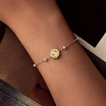 Sunflower Motif Bracelet