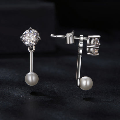 Minimalist Moissanite Studs