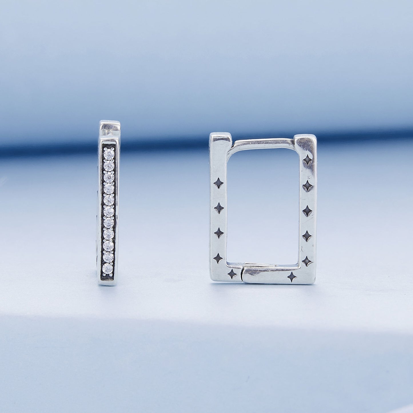Minimalist Square Clip-On Earrings