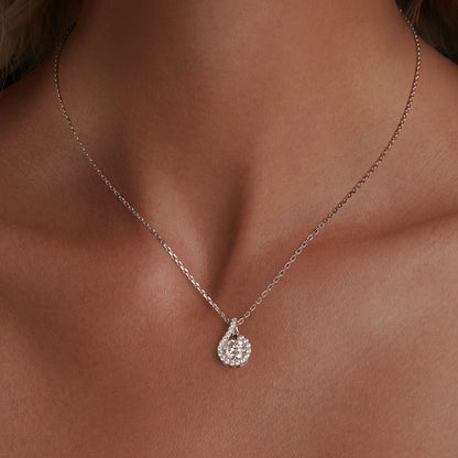 1ct Moissanite Necklace