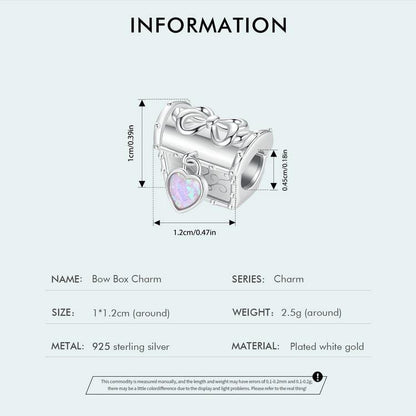 Bow Box Charm