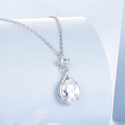 Waterdrop Silhouette Necklace