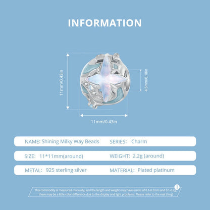 Shining Milky Way Beads Charm