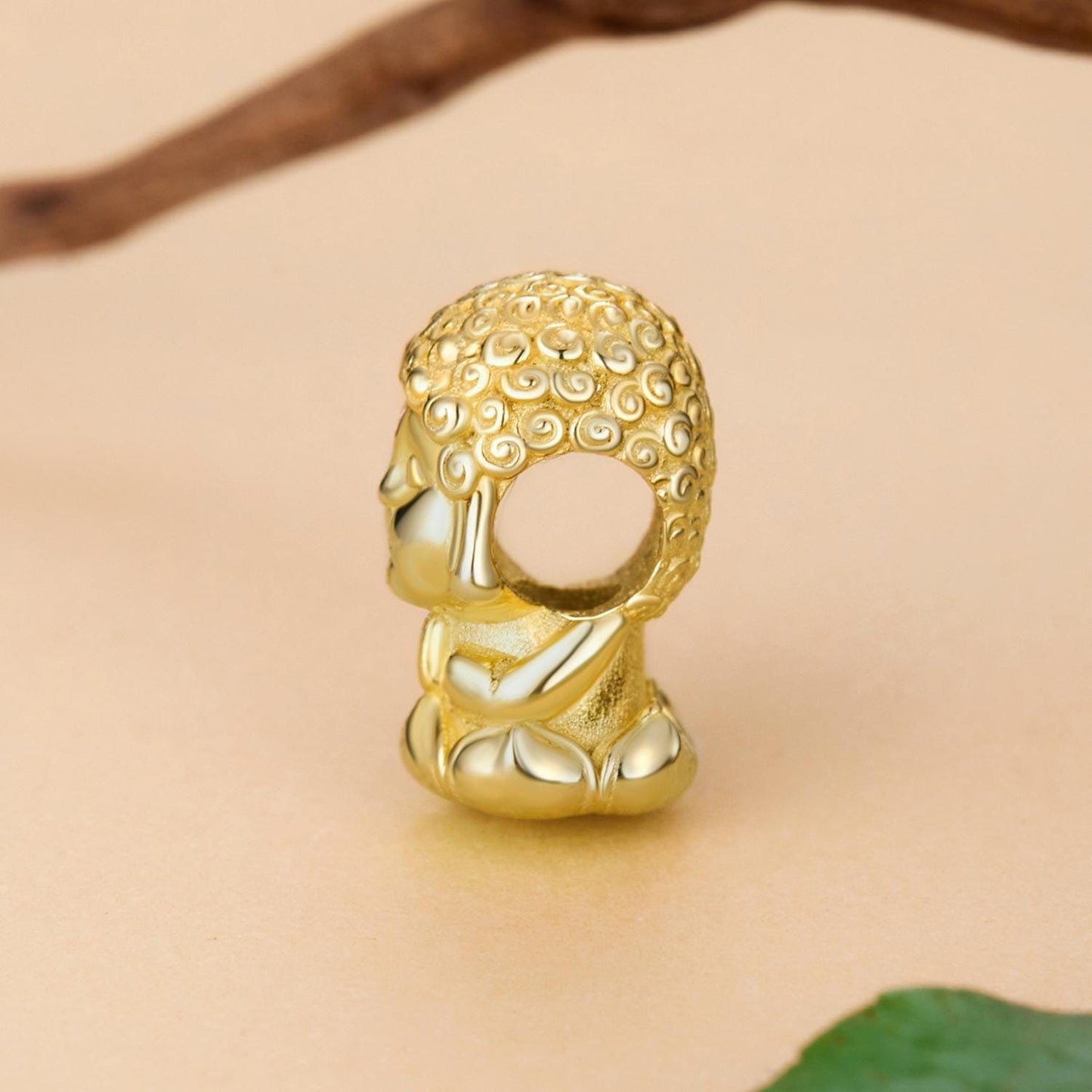 Golden Buddha Charm