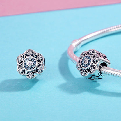 Romantic Snowflakes Charm