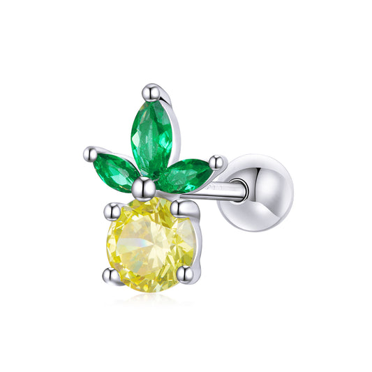 Summer Pineapple Drop Earrings