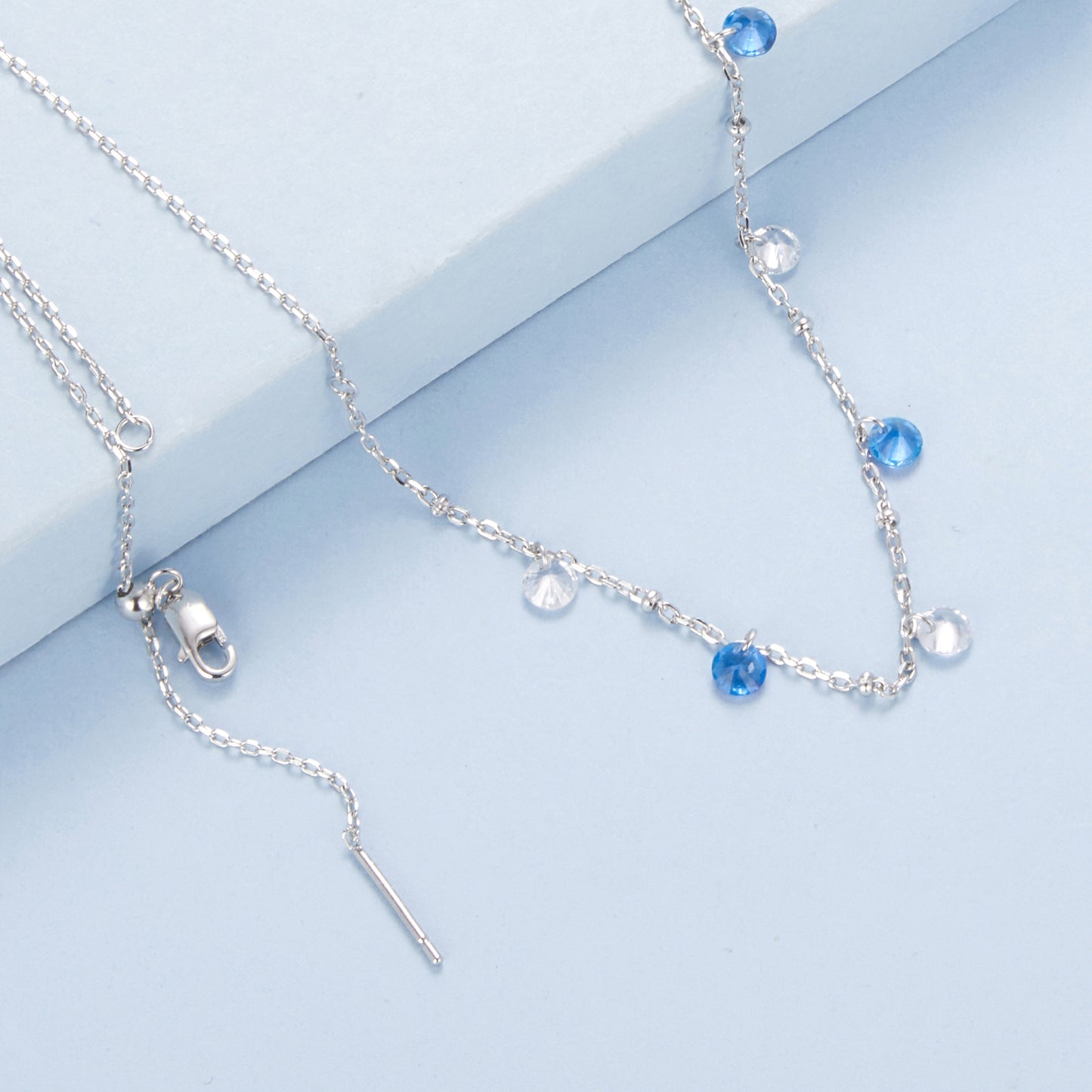 Sparkling Star Cluster Necklace