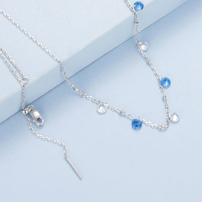 Sparkling Star Cluster Necklace