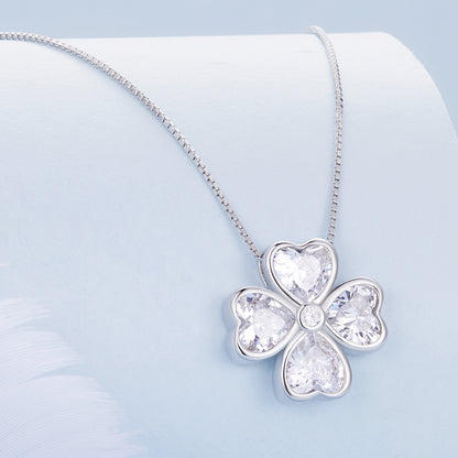 Four-Leaf Clover Pendant Necklace
