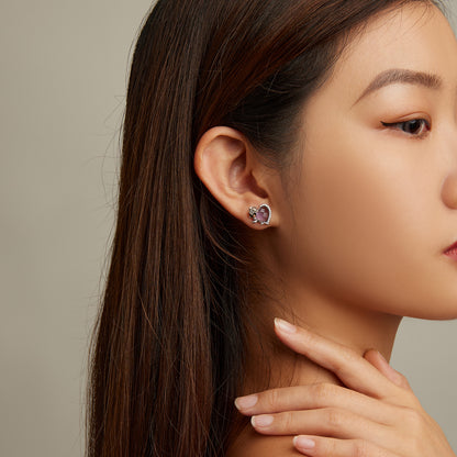 Rose Stud Earrings
