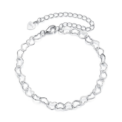Heart Charm Bracelet