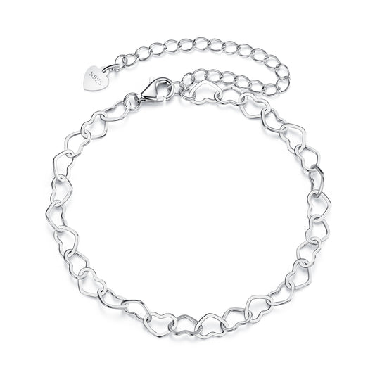 Heart Charm Bracelet