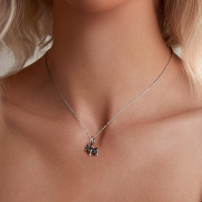 Schnauzer Pendant Charm