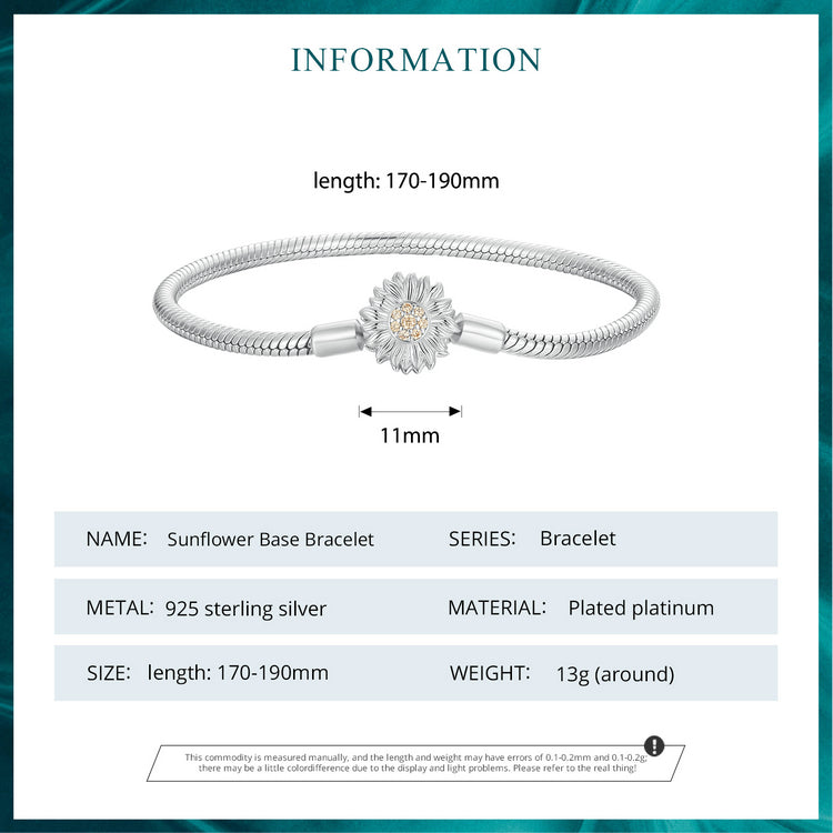Classic Sunflower Bracelet