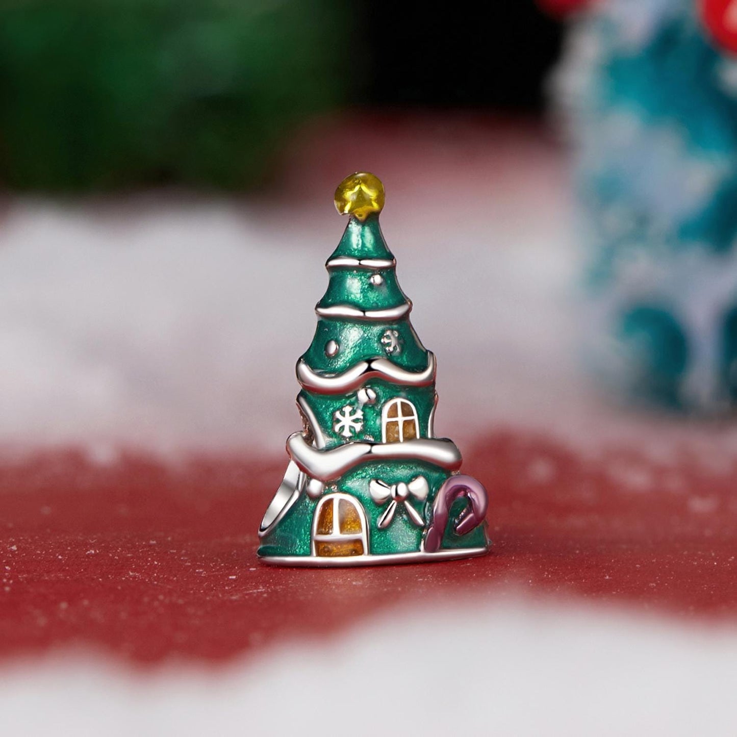 Christmas Tree House Charm