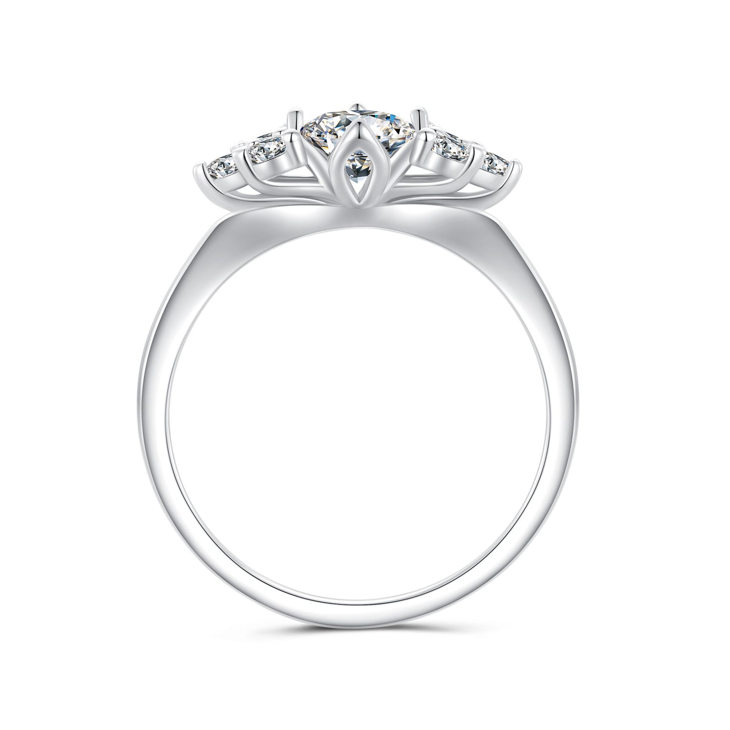 Moissanite Ring