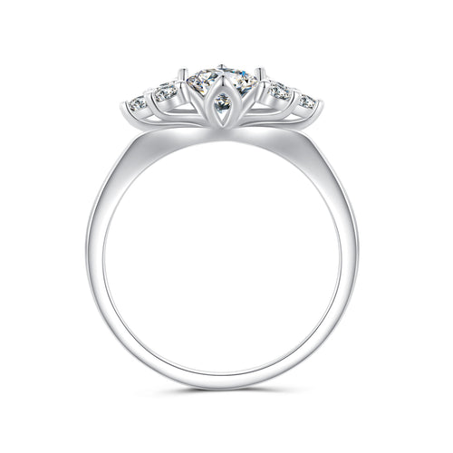 Moissanite Ring