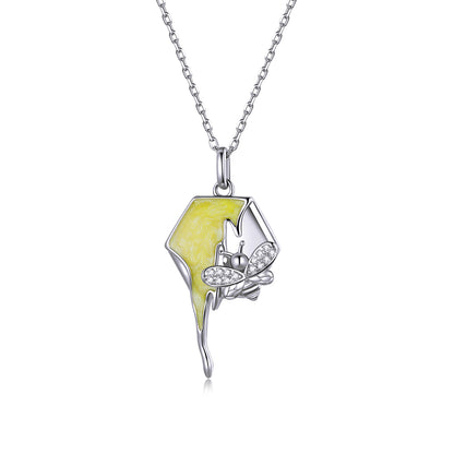 Radiant Honeycomb Necklace