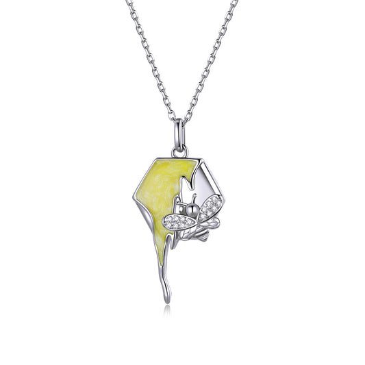 Radiant Honeycomb Necklace
