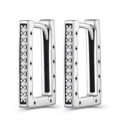 Minimalist Square Clip-On Earrings