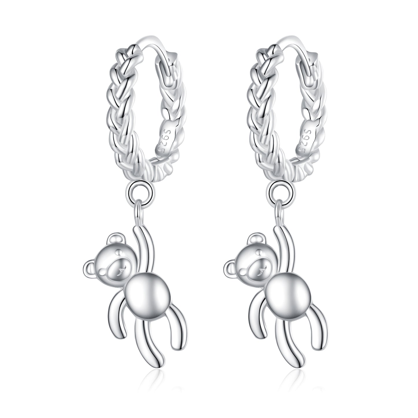 Compact Twisted Clip-On Earrings