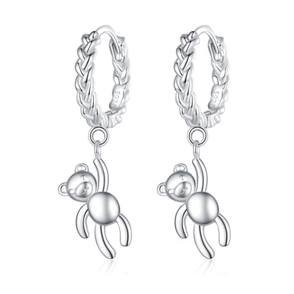 Compact Twisted Clip-On Earrings