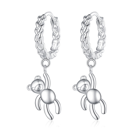 Compact Twisted Clip-On Earrings
