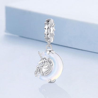 Moon Unicorn Charm
