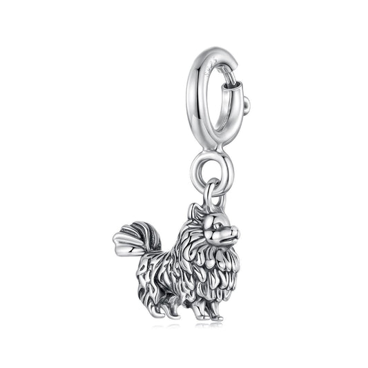Pomeranian Locket Pendant Charm