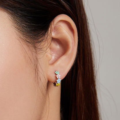 Floral Stud Earrings