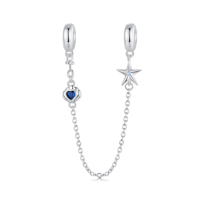 Ocean Silicone Safety Chain Charm