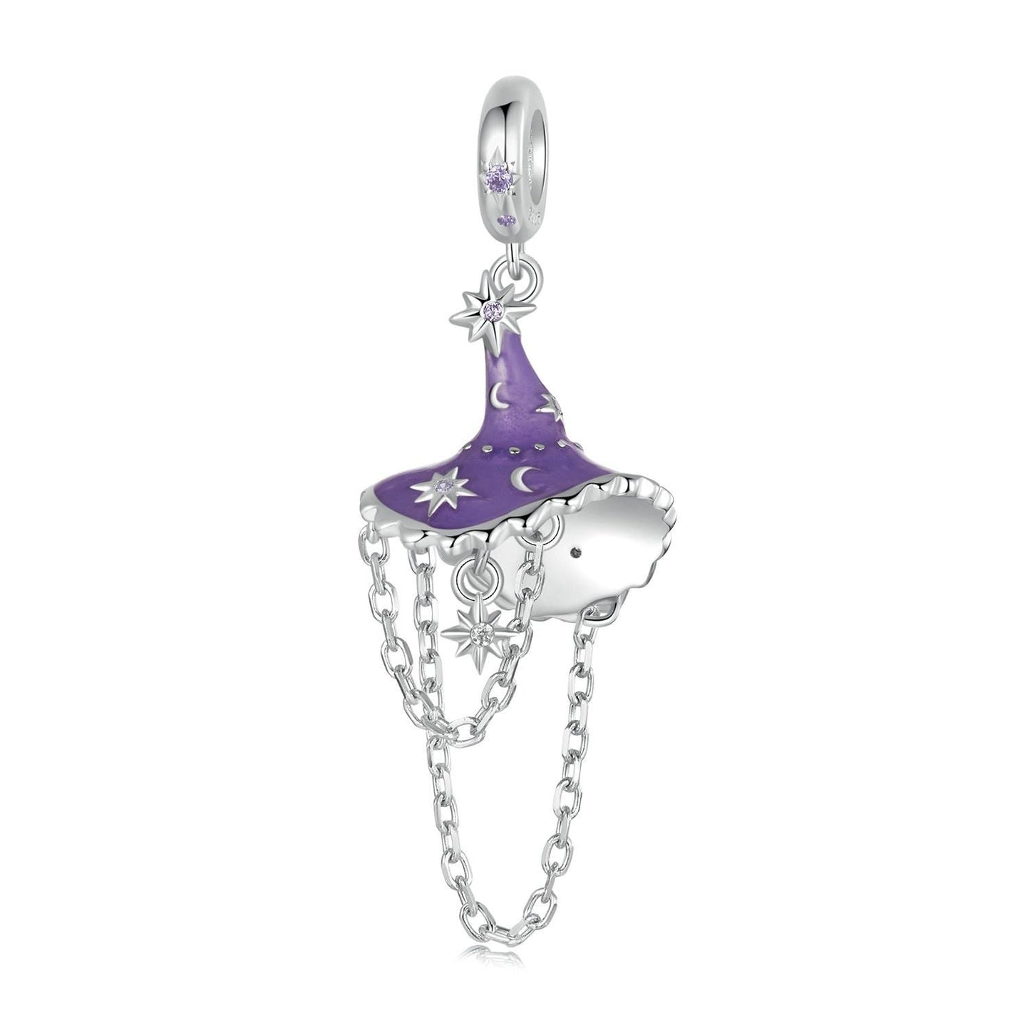 Luminous Witch Hat Pendant Charm