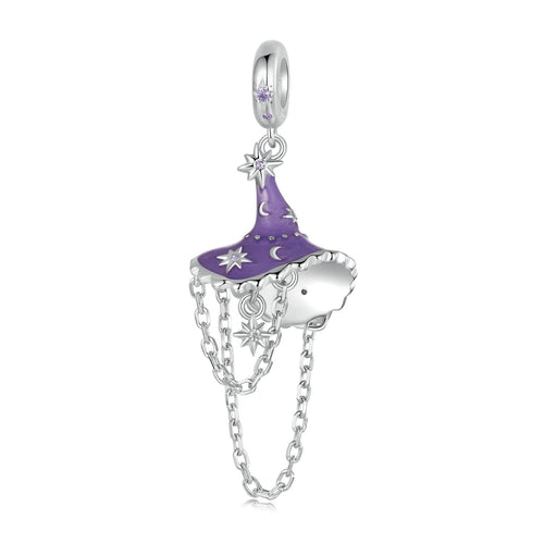 Luminous Witch Hat Pendant Charm