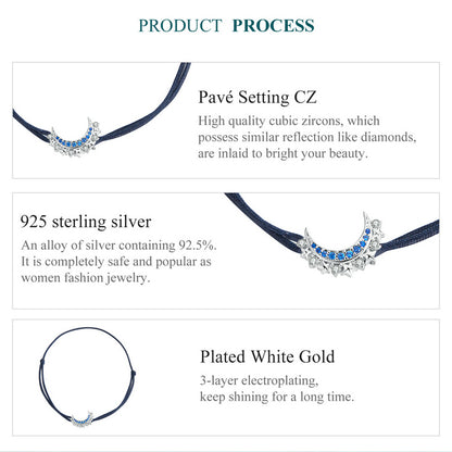 Moon Charm Bracelet